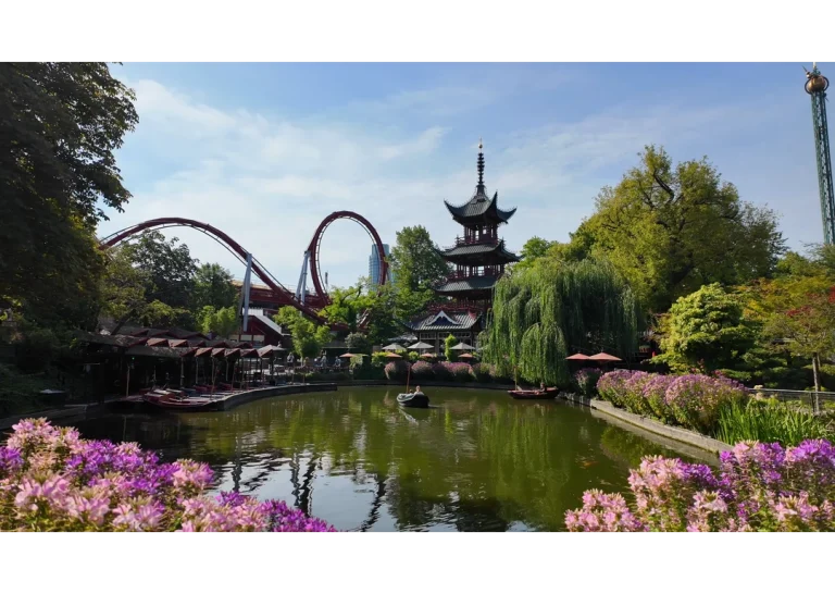 Tivoli Gardens in Copenhagen