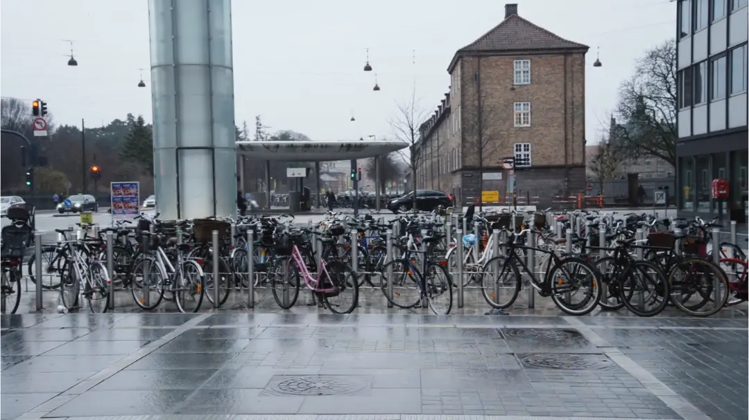 Cycling in Copenhagen City